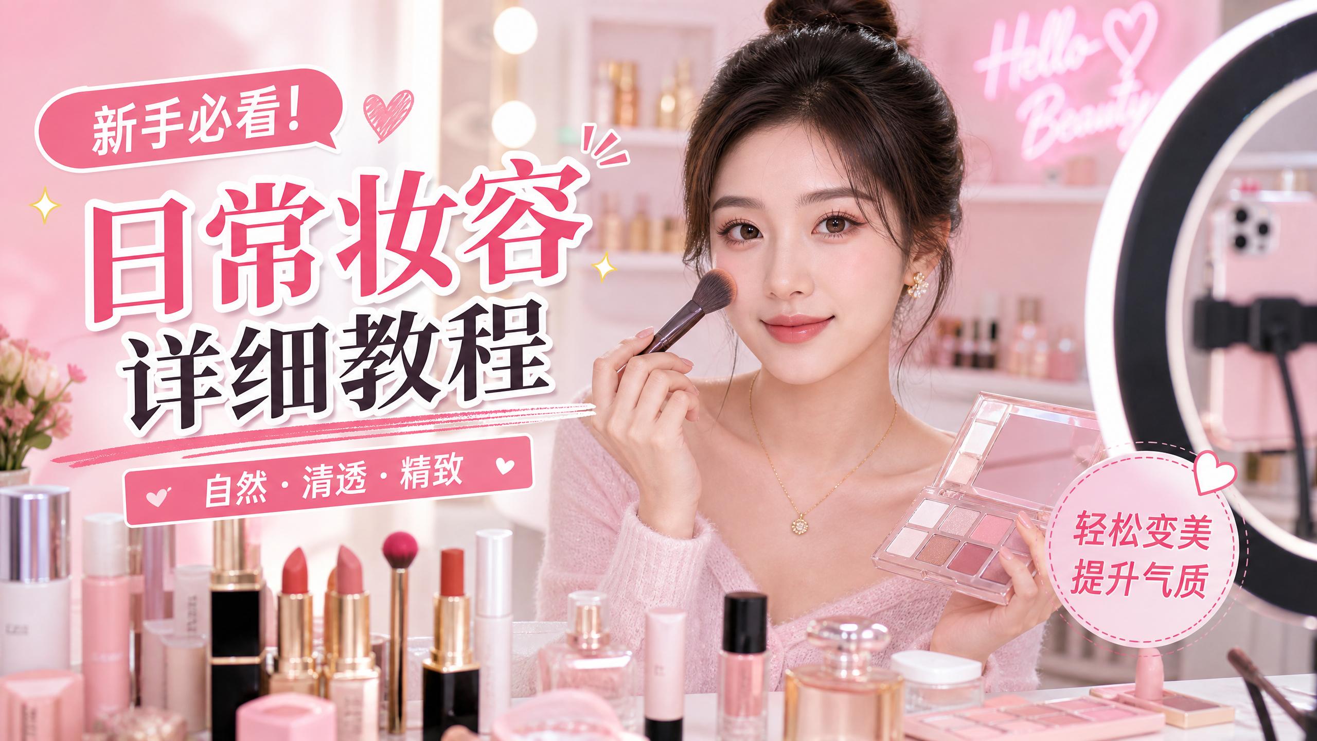 黄色仓库直播-黄色仓库美妆直播：日常妆容视频教程